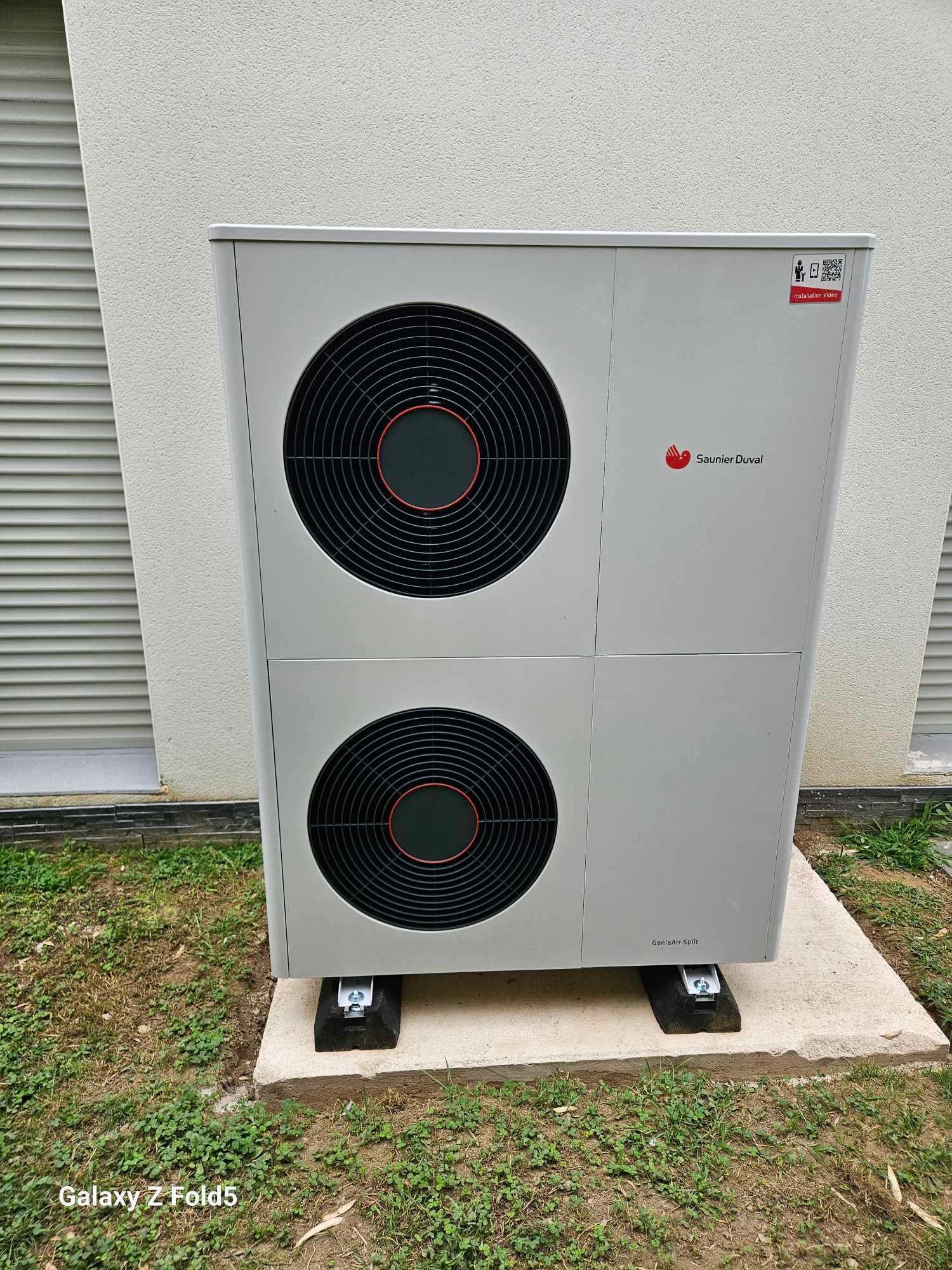 installation pac air/eau